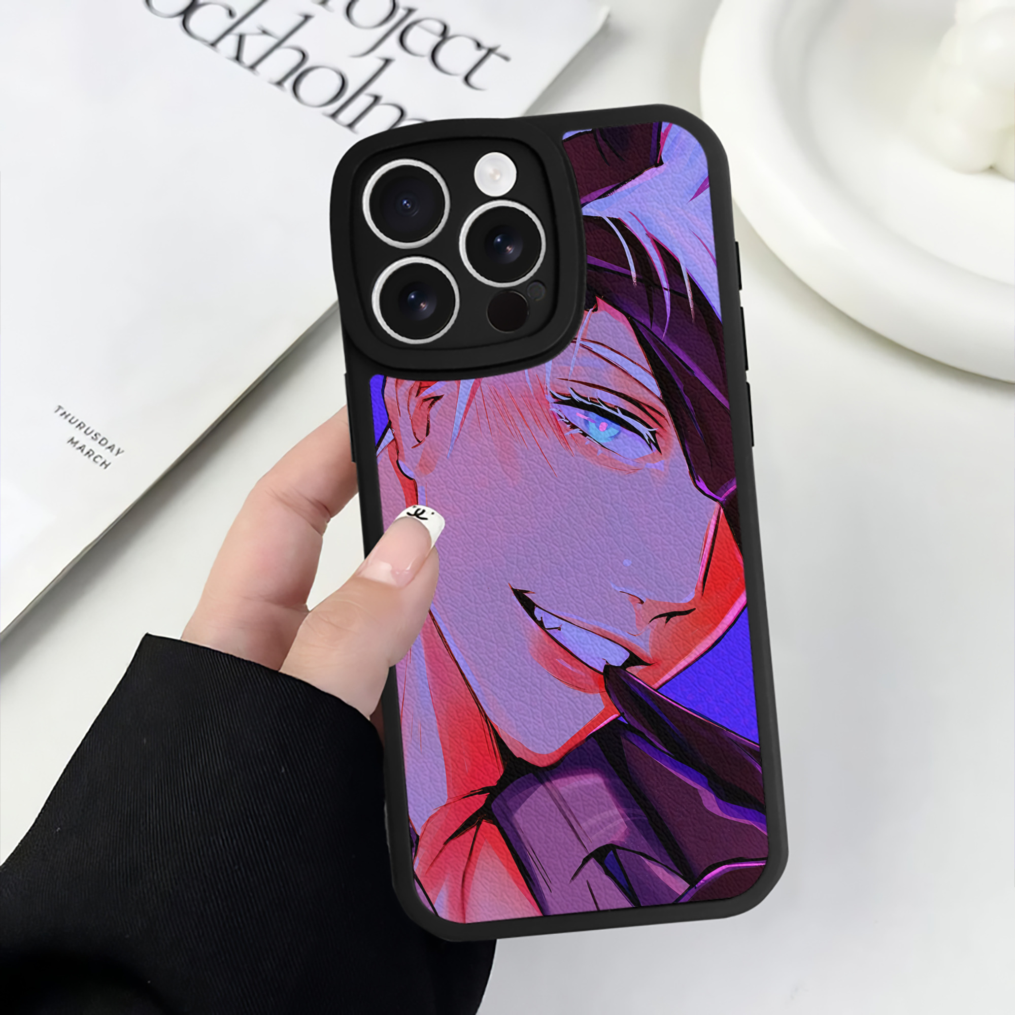 （画像用） SPY×FAMILY间谍家家酒 【iPhone 16シリーズ対応】シリコンスマホケース（レザー調） 材質：シリコン